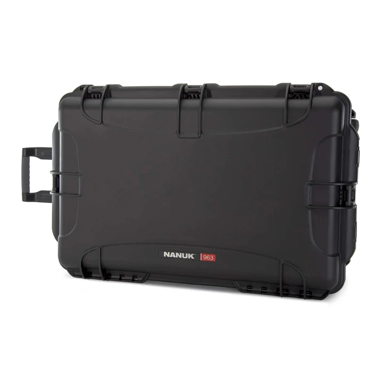 Valise Rigide à roulettes Nanuk 963 avec Séparateurs rembourrés (Noir)