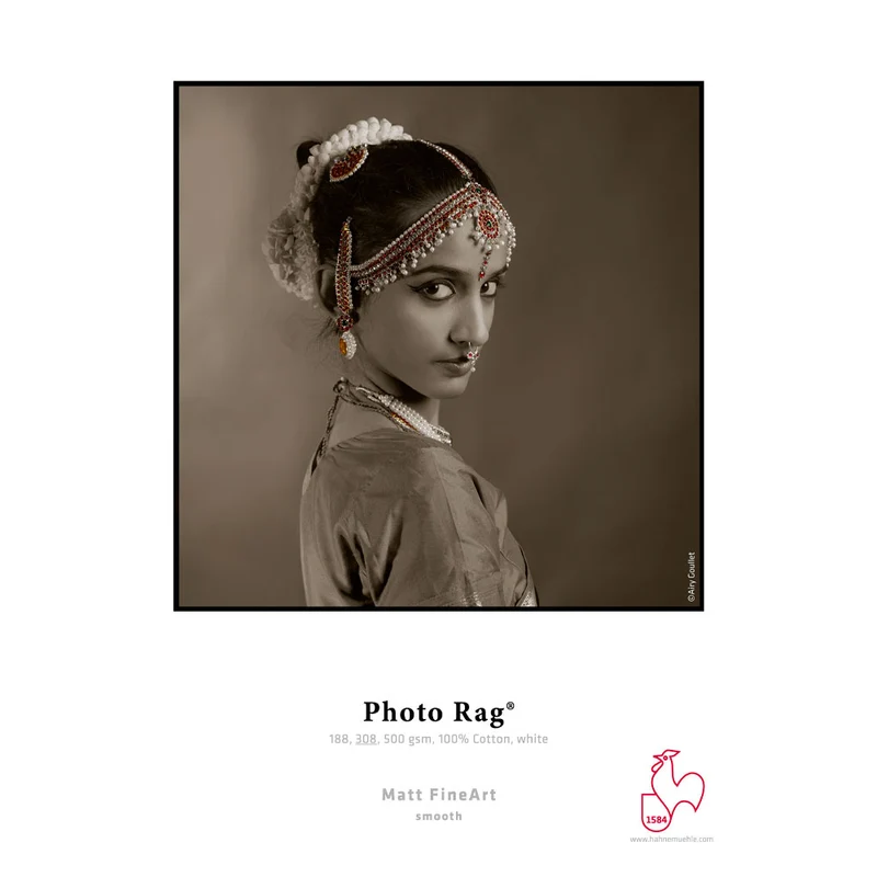 Papier Photo Rag 188GSM 11"x17" (25 Feuilles)