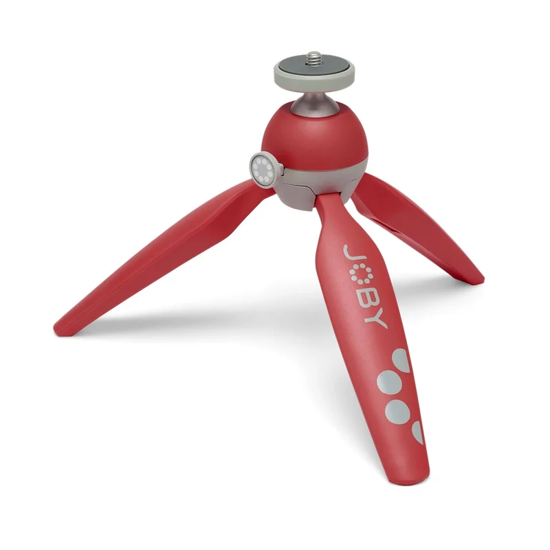 Mini Trépied HandyPod 2 avec support Téléphone GripTight 360 (Rouge)