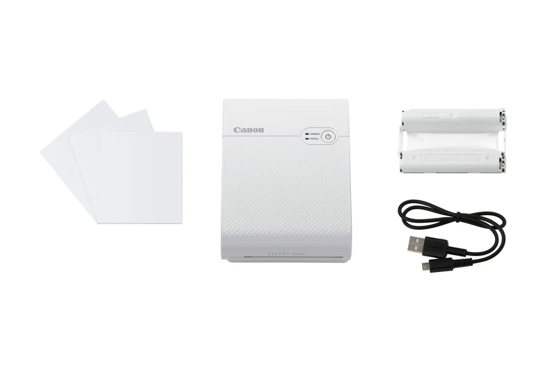 Imprimante Photo Compacte SELPHY Carré QX10 (Blanc)