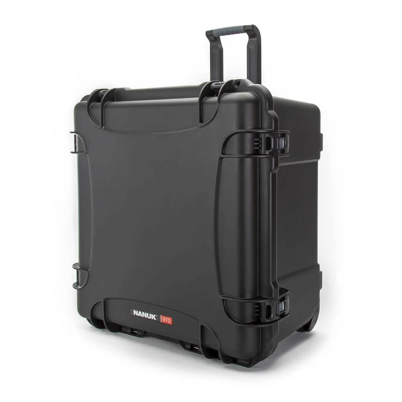 Valise Rigide à Roulettes Nanuk 970 sans Mousse (Noir)