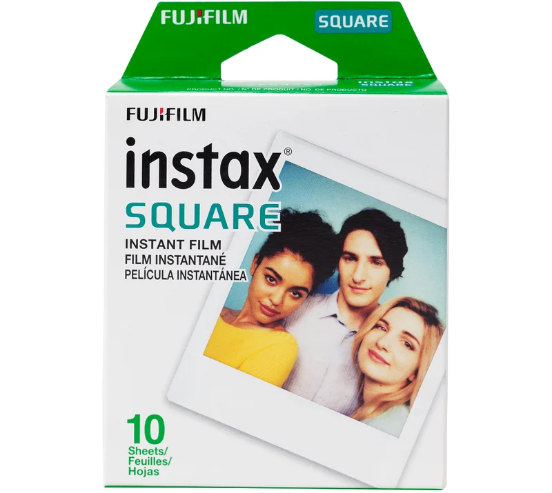 Film Instantané Instax Square (10 Feuilles)