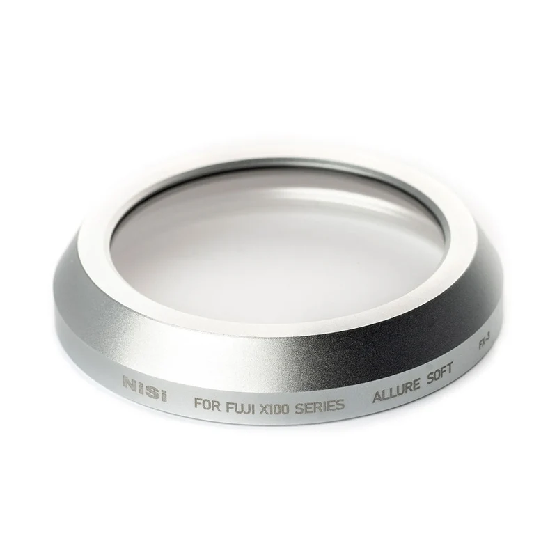 Filtre Allure Blanc doux Soft White pour Fuji X100VI (Argent)