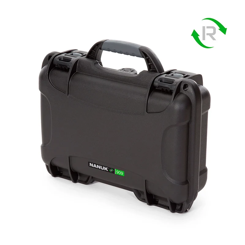 Valise Rigide Nanuk-R 909 résine recyclée sans mousse (Noir)