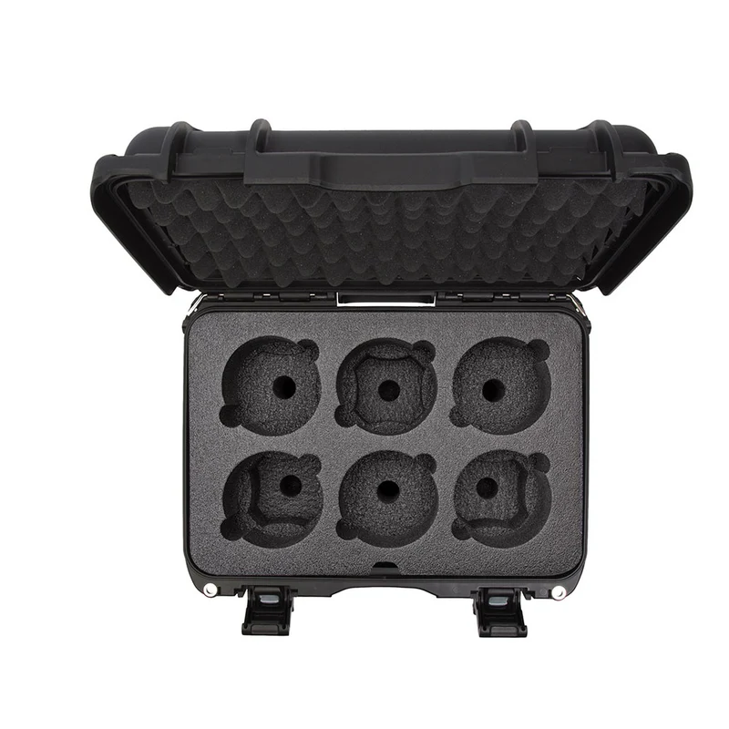 Valise Rigide Nanuk 918 avec mousse pour 6 objectifs (Noir)
