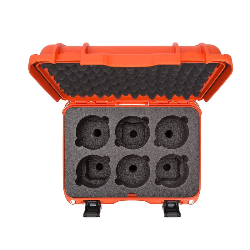 Valise Rigide Nanuk 918 avec mousse pour 6 objectifs (Orange)