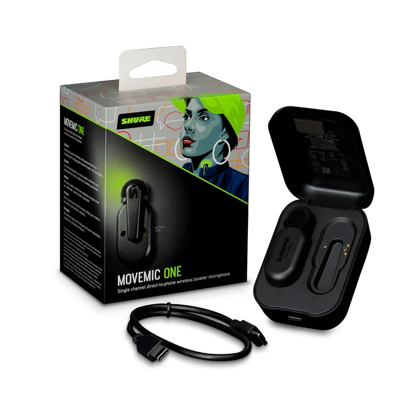 Microphone MoveMic + Étui de chargement (1 Microphones)