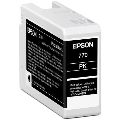 Cartouche d’Encre UltraChrome PRO10 770 Noir Photo(25mL)