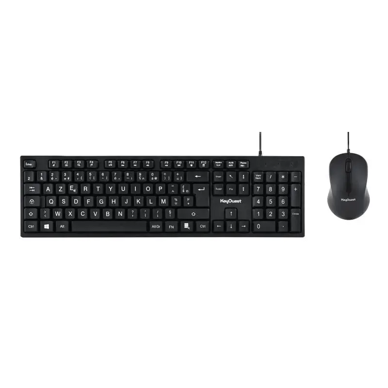 Key Ouest Clavier Filaire + Souris Filaire Office