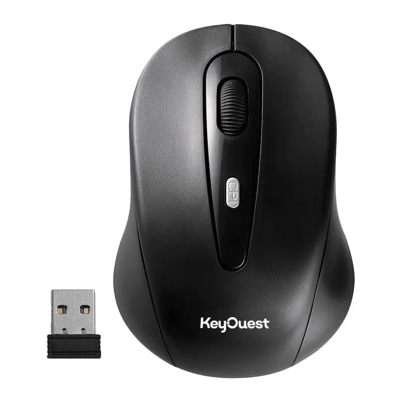 Key Ouest Souris Office Sans Fil Noir