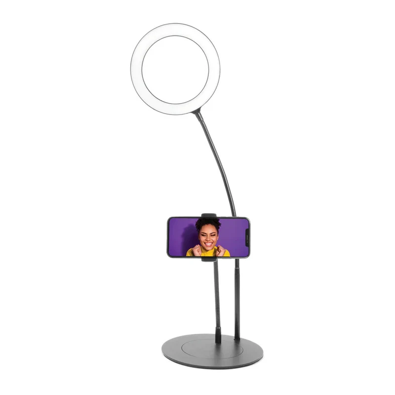 Anneau de lumière LED avec Support Mobilite 06