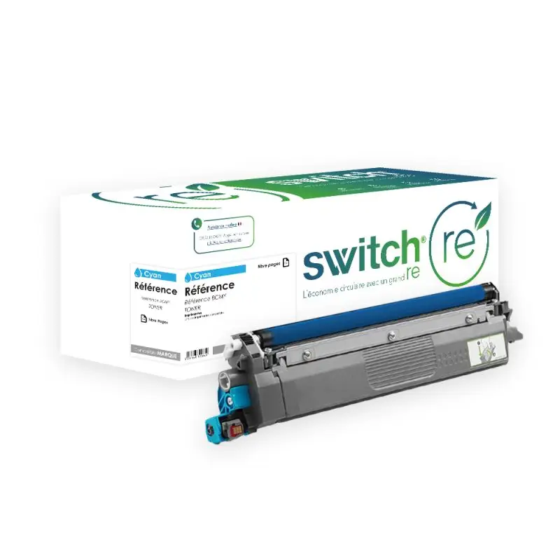 Brother TN248XL Toner Cyan remanufacturé équivalent à TN248XLC · Switch RE