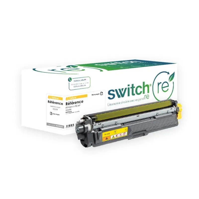 Brother TN-245 Toner Jaune remanufacturé · Switch RE