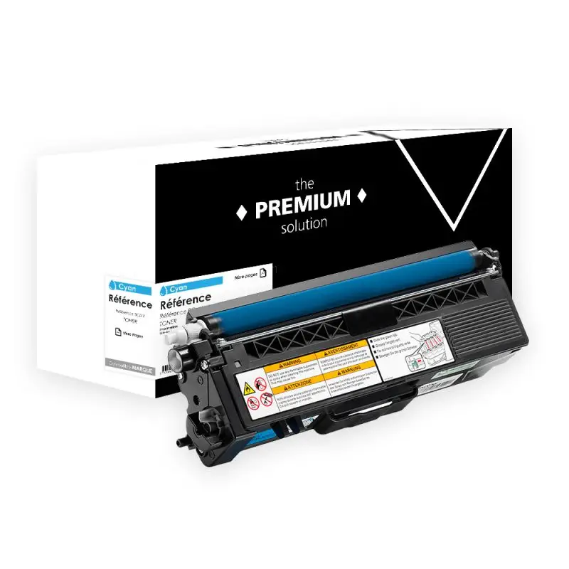 Brother TN-135 Toner Cyan compatible équivalent à TN-115, 135, 155
