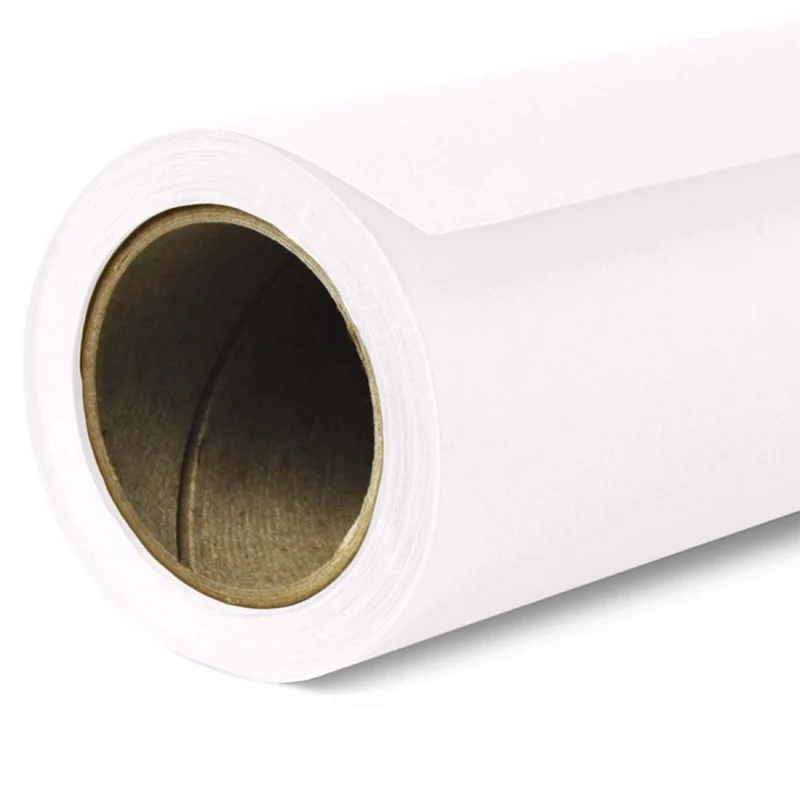 Rouleau de papier 53po x 36pi Blanc pure