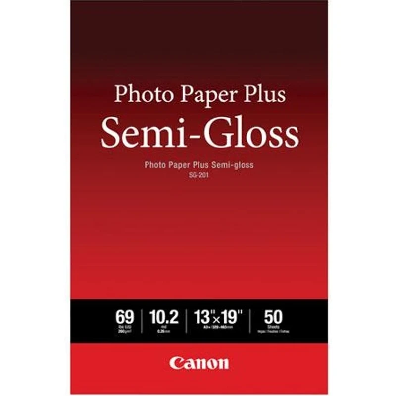 Papier Photo Plus Semi-Glacé 13x19po (50 Feuilles)