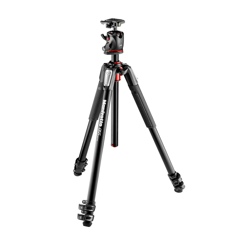 Trépied en Aluminium MT055XPRO3 avec Colonne Horizontale et Tête MHXPRO-BHQ2