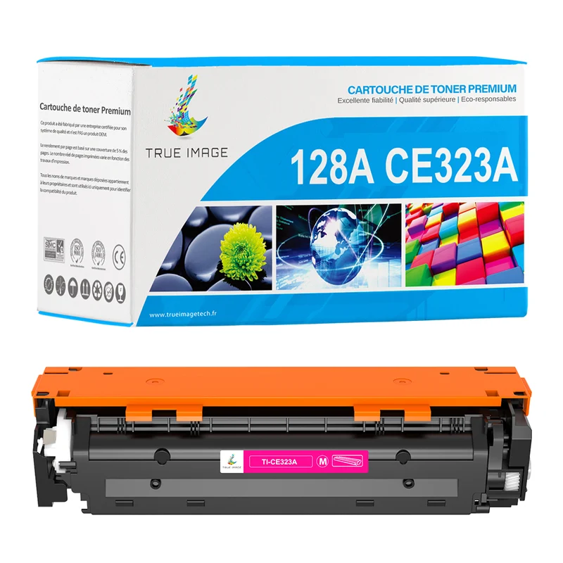 HP 128A CE323A Toner Magenta Compatible