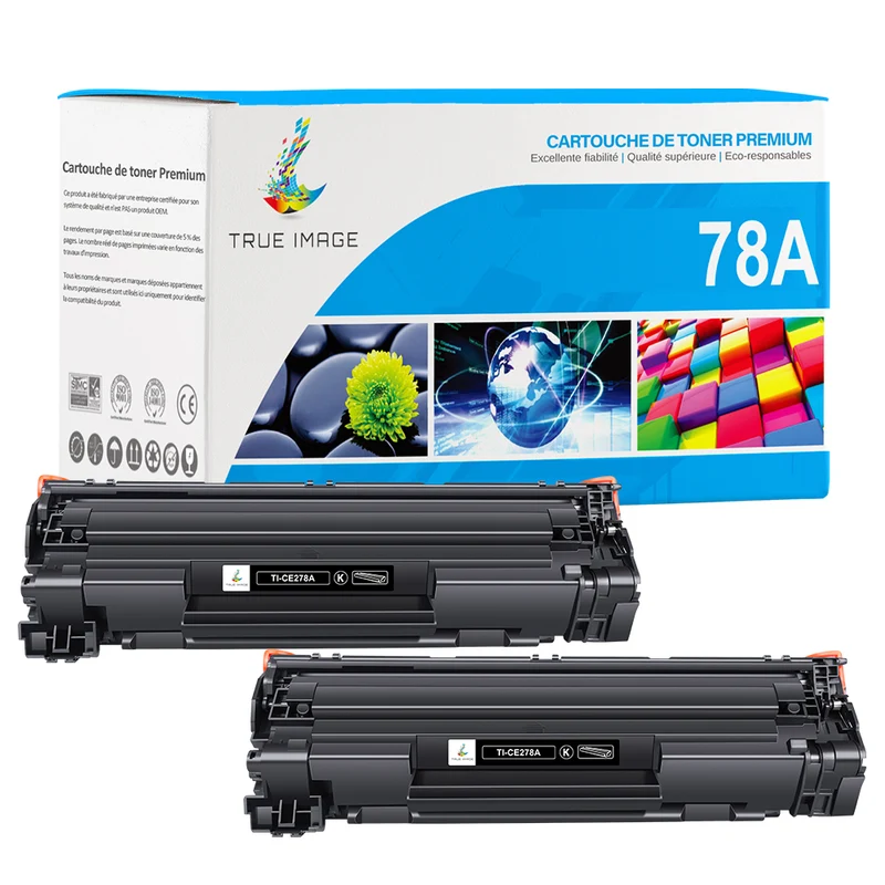 HP 78A CE278A Multipack Toners Noir Compatibles