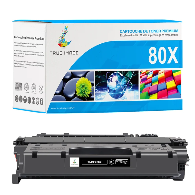 Haute Capacité HP 80X CF280X Multipack Toners Noir Compatibles
