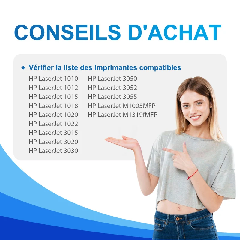 Grande Capacité HP 12A Q2612A Multipack Toners Noir Compatibles | HP 12X Q2612X