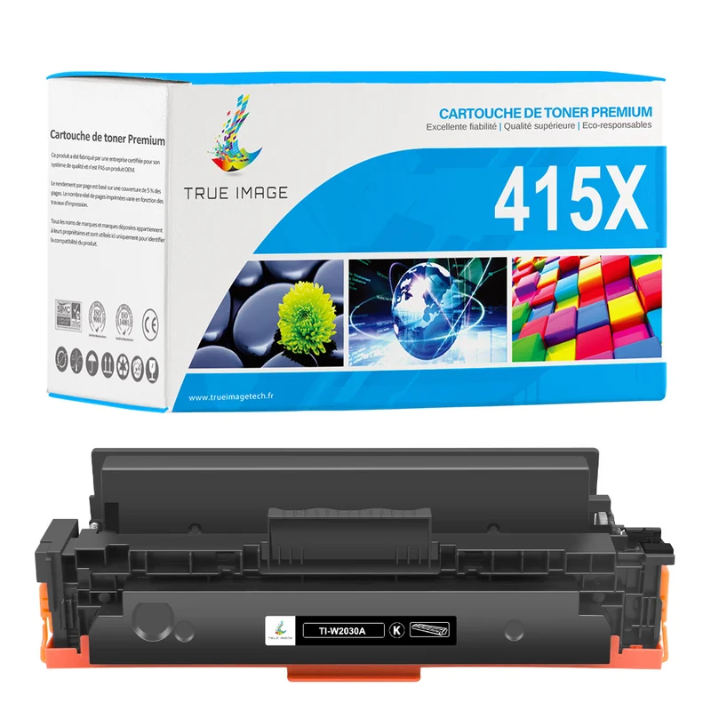 Toner HP 415X W2030X Noir Compatible | Sans Puce