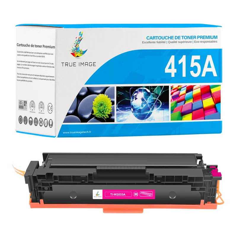 Toner HP 415A W2033A Magenta Compatible | Sans Puce