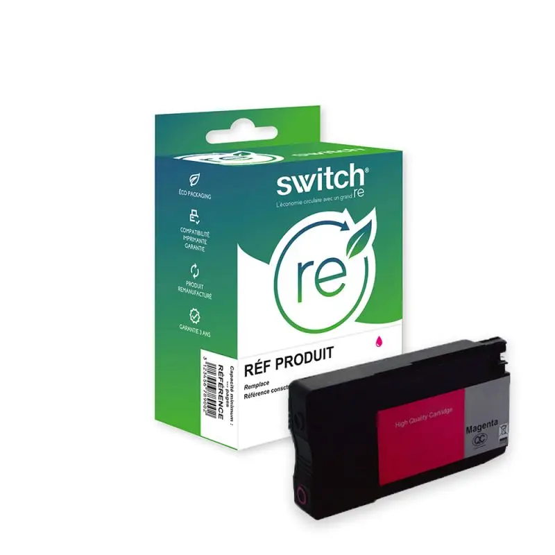 HP 963XL Cartouche Magenta remanufacturé équivalent à 3JA28AE · Switch RE