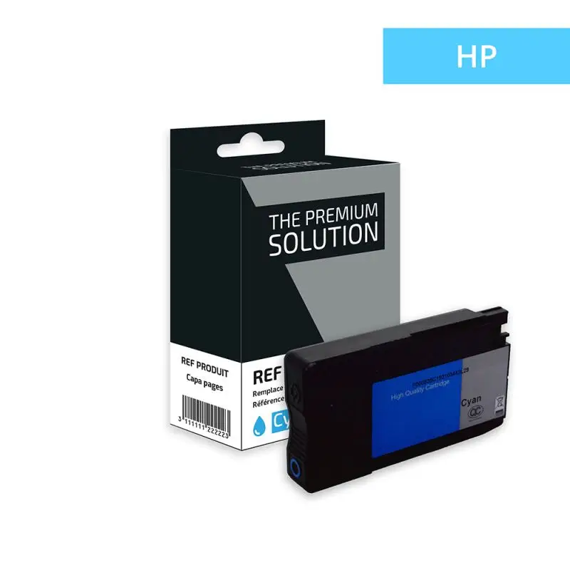 HP 951XL Cartouche Cyan compatible équivalent à CN046AE