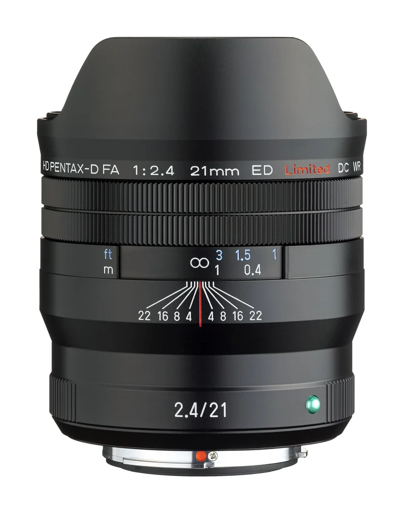 HD Pentax-D FA 21mm f/2.4ED Limited DC WR (Noir)