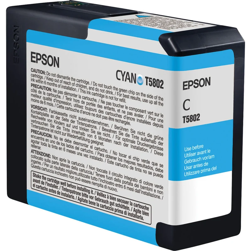 Cartouche d’Encre UltraChrome K3 T580 Cyan (80 ml)