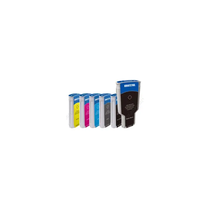 HP 727 Cartouche Jaune compatible équivalent à B3P21A