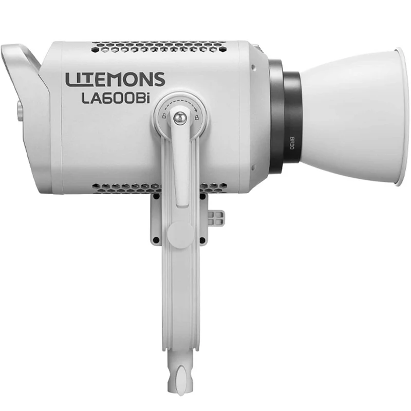 Lumière LED Litemons LA600Bi Bicolore avec Sac de Transport (Blanc)