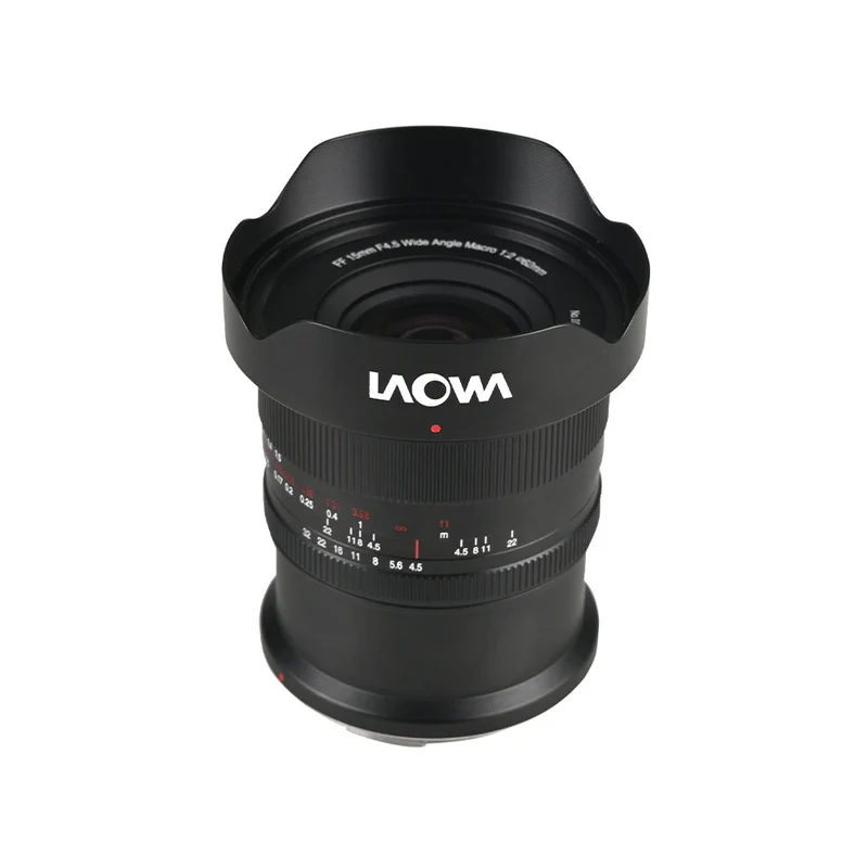 15mm f/4.5 0.5X Grand-Angle Macro pour Monture Canon RF
