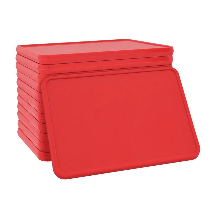 Jetons vierges rectangle - 50 x 35 mm - 100 pièces