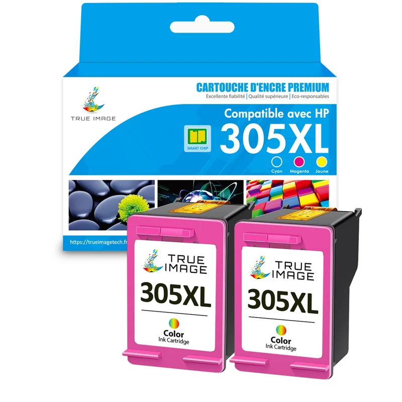 Compatible HP 305 305XL (3YM63AE) Couleur Cartouche d'encre