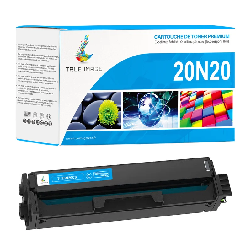 Compatible Lexmark 20N20C0 Toner Cyan 1500 pages