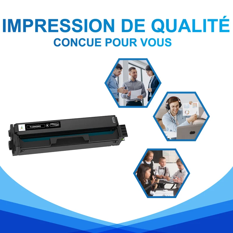 Compatible Lexmark 20N20K0 Toner Noir 1500 pages