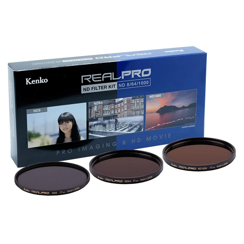 Ensemble de Filtres ND8/ND64/ND1000 (67mm)