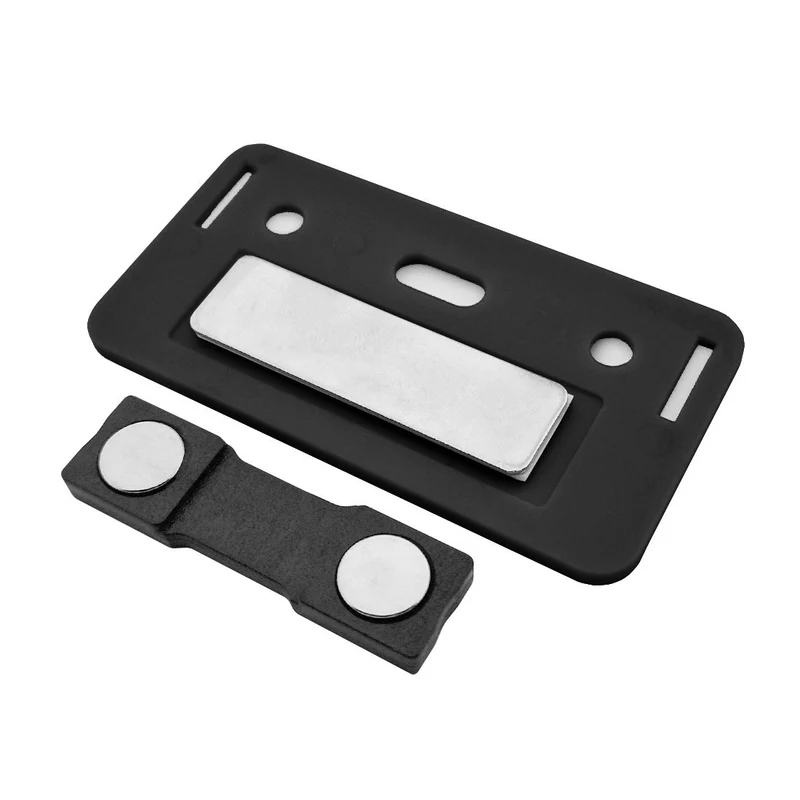 Badge nominatif en plastique TagCrafter - 72 x 38 mm - par pièce