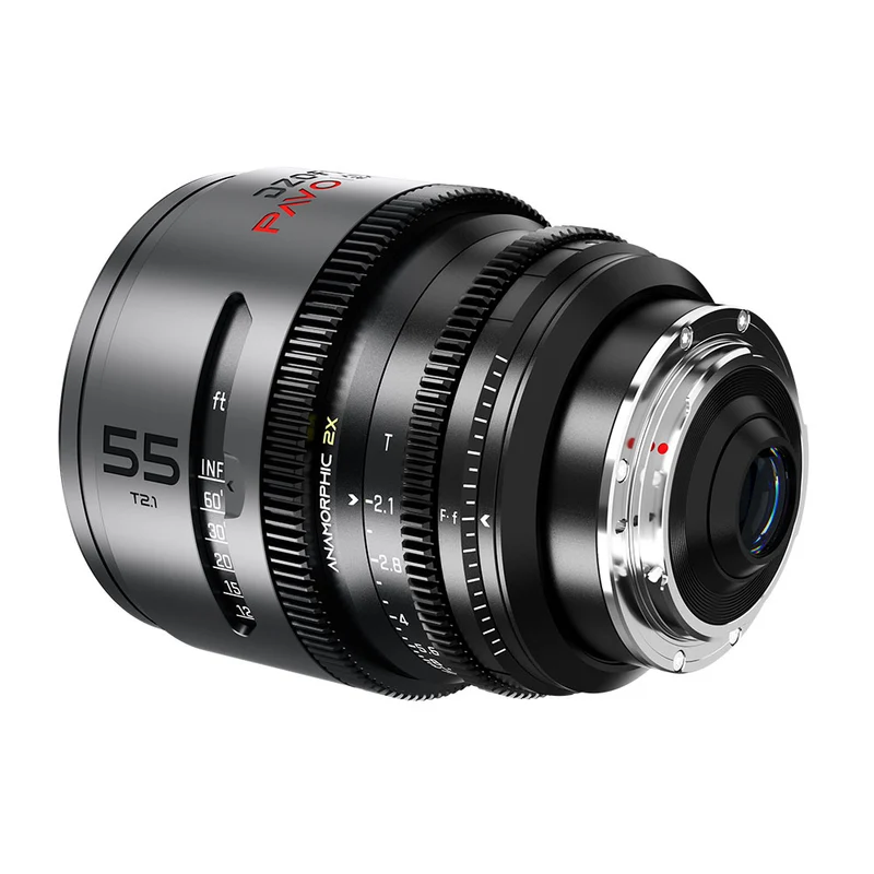 Pavo 55mm T2.1 2X Anamorphique PL/EF (Revêtement Neutre)