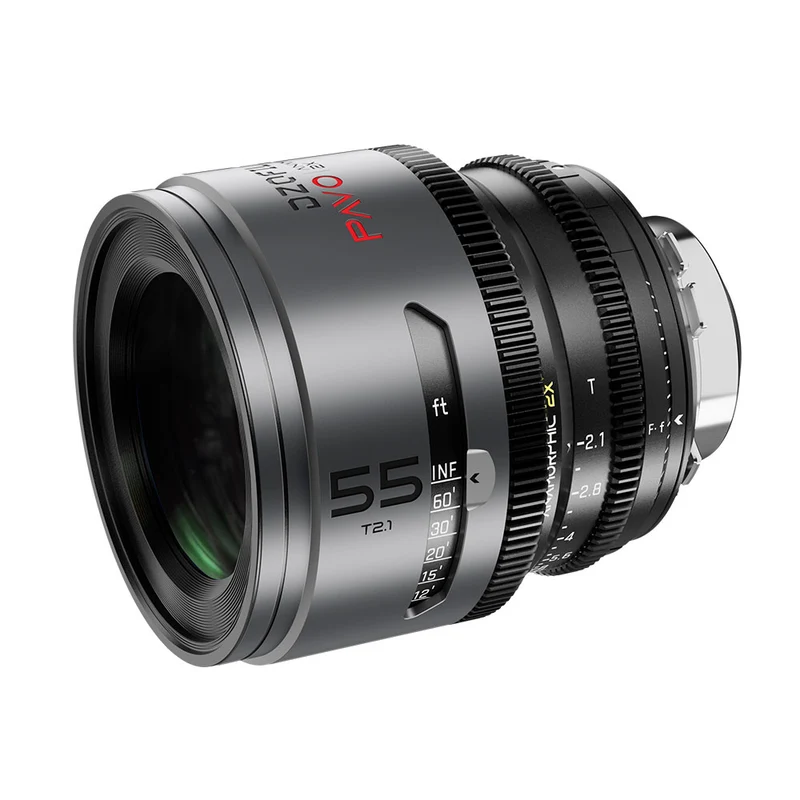 Pavo 55mm T2.1 2X Anamorphique PL/EF (Revêtement Neutre)