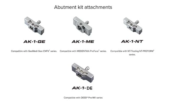 Abutment Kit Attachment Medentika