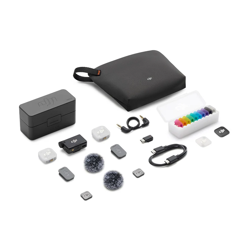 Mic Mini 2 (2 TX + 1 RX + Boîtier de recharge)