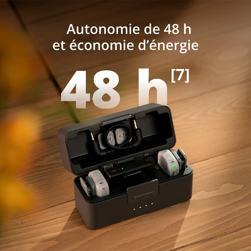 Mic Mini 2 (2 TX + 1 RX + Boîtier de recharge)