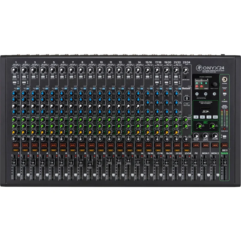 Mélangeur 24 Canaux avec Enregistreur Multipiste USB Onyx24