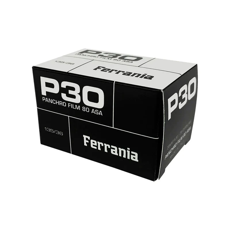 Film Noir et Blanc Ferrania P30 (35mm, 36 poses)