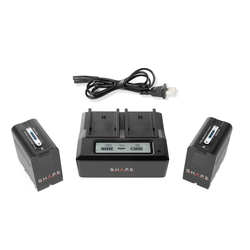 Chargeur double avec 2 piles BP-F980