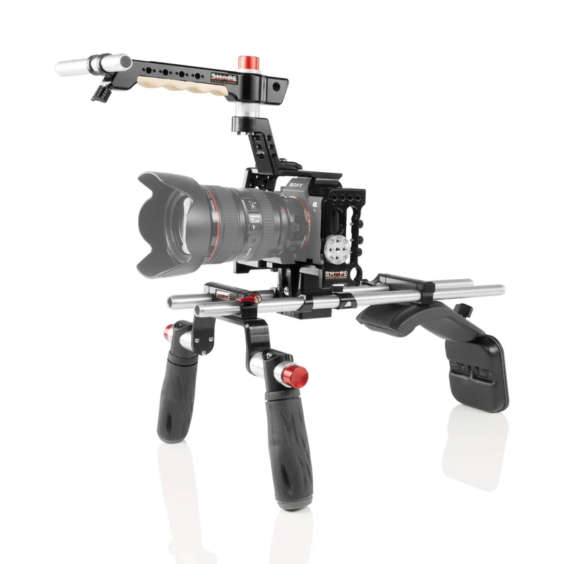 Support d'Épaule avec Cage pour Sony a7R III/a7 III