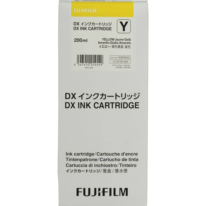 Encre pour DX100 (Jaune)